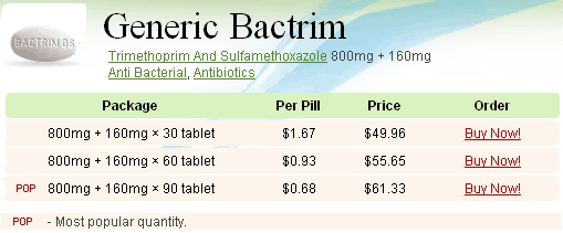 Bactrim ds for sore throat over the counter