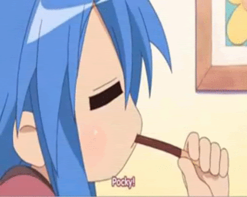 pocky.gif Pocky Konata image by Mallophr0n