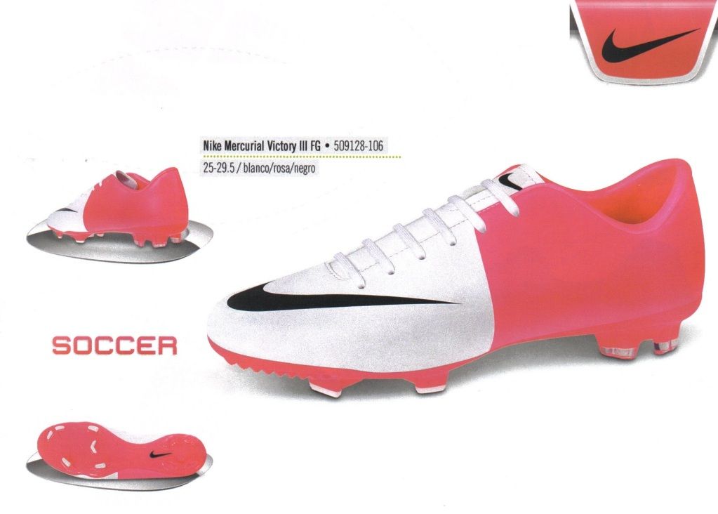 tenis nike mercurial blanco con rosa