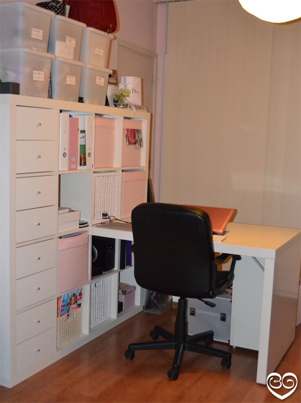 Ikea expedit kast te koop: kast ikea bureau expedit met bokt ... Bureau kastenwand woonkamer