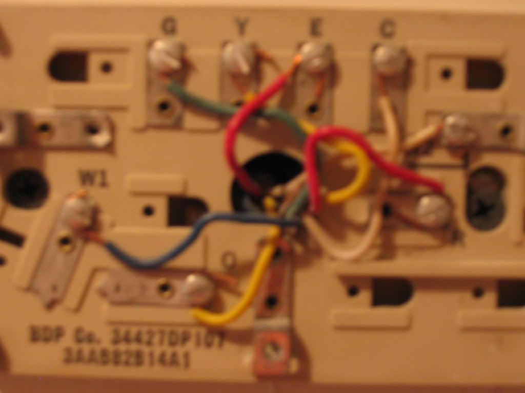 Heat Pump thermostat wiring - DoItYourself.com Community Forums