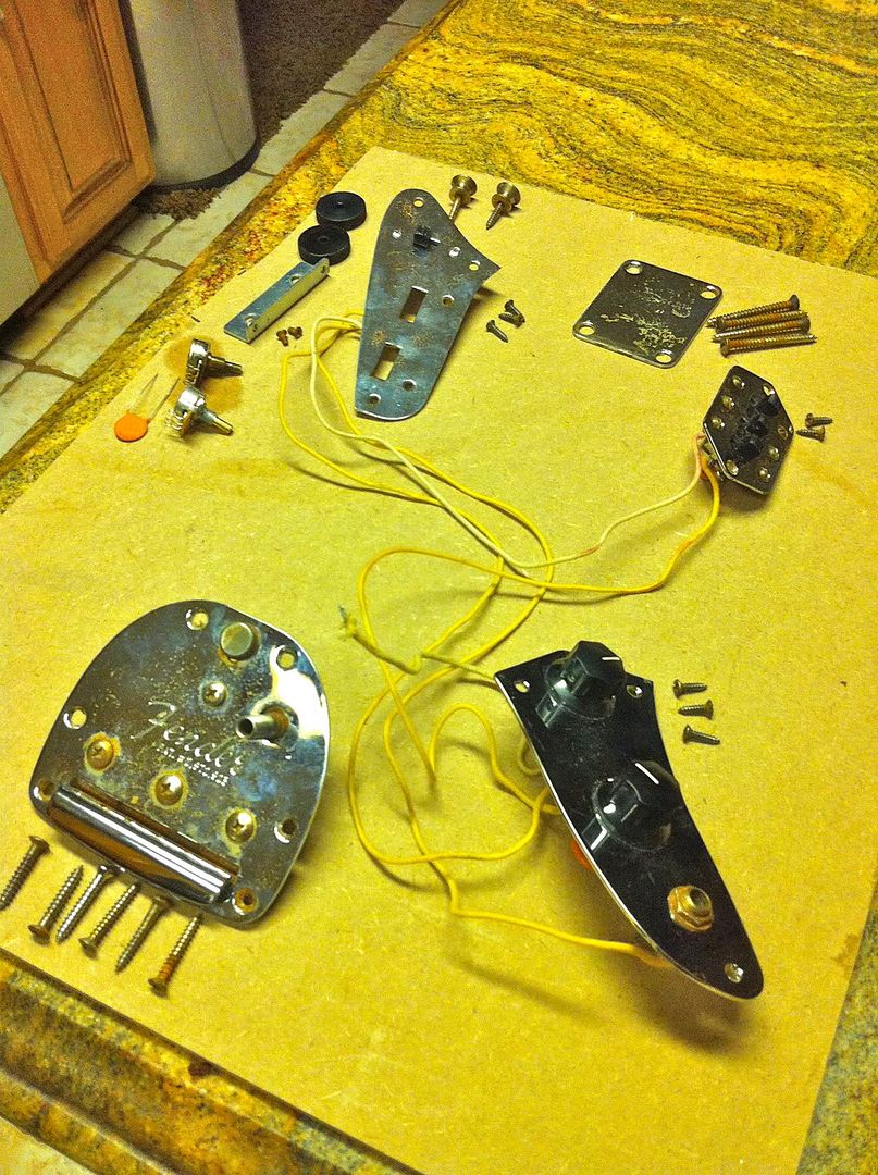 27" scale D&B Jaguar conversion neck w jatoba fretboard