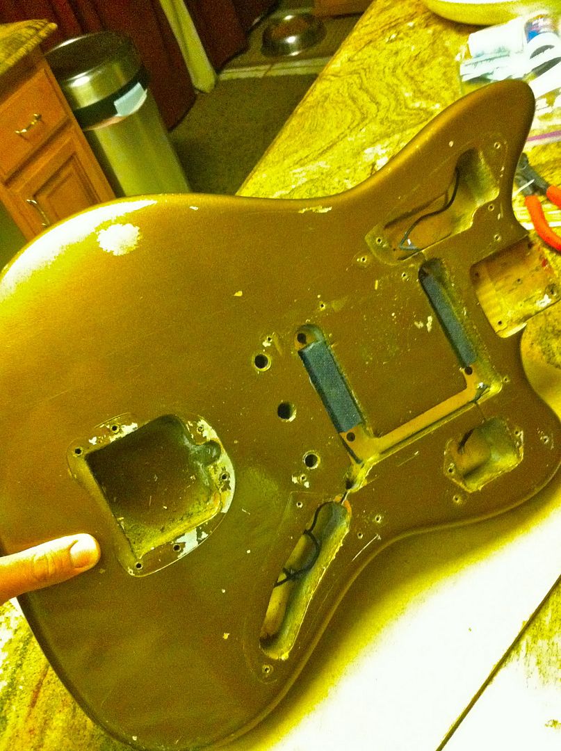 27" scale D&B Jaguar conversion neck w jatoba fretboard