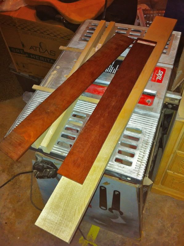 27" scale D&B Jaguar conversion neck w jatoba fretboard