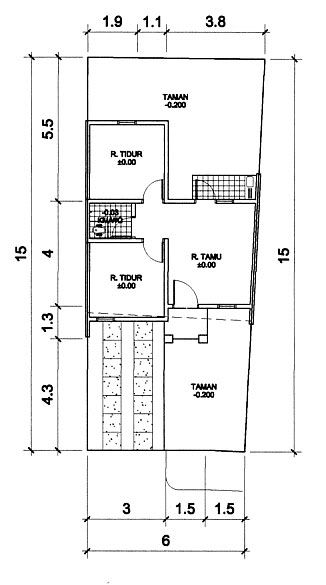 denah rumah