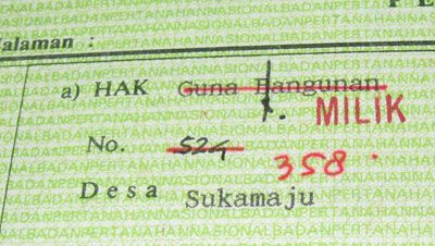hakmilik SHM hakmilik SHM