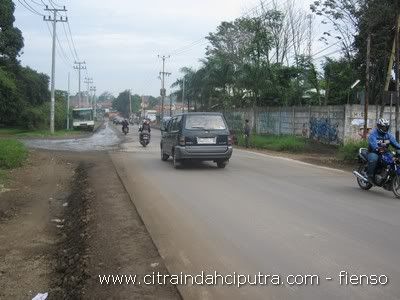 jalan selesai dicor