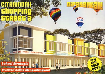Ruko Shopping Street 51/64 Citra Indah