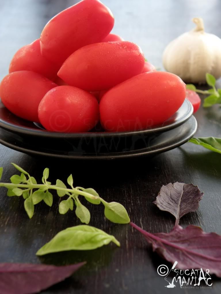 bruschete,bruschetta,bruschette,reteta italiana,reteta originala,rosii,busuioc,usturoi
