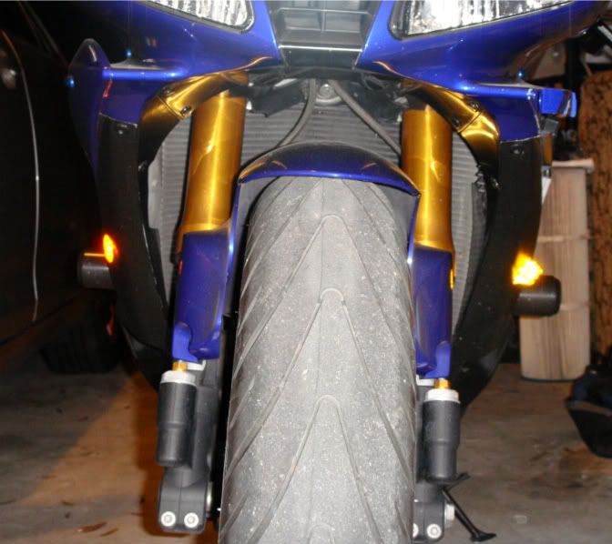 Yellow OES Carbon Frame Sliders 2017 2018 2019 Yamaha YZFR6 R6 No Cut