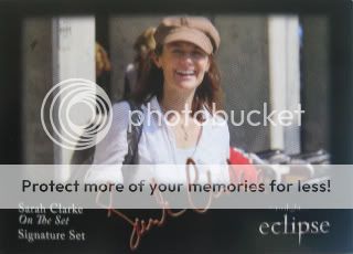 ECLIPSE Signature Trading Card Set All 20 (On the Set)  